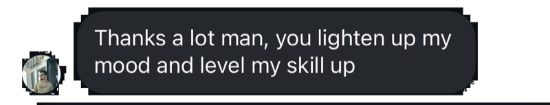 Motivating message