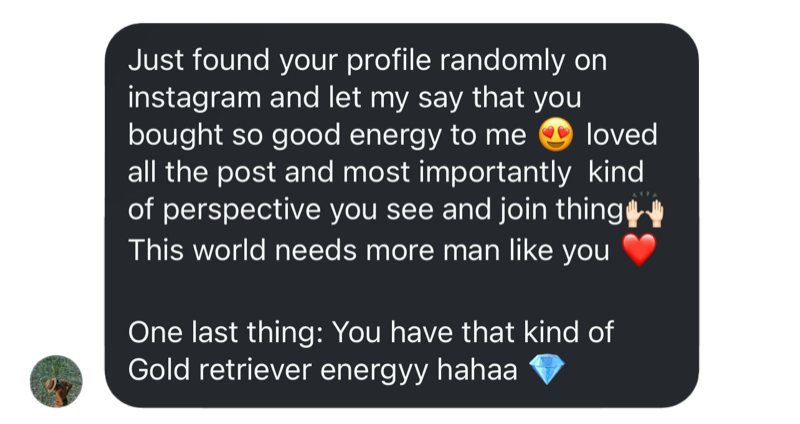 Message about energy