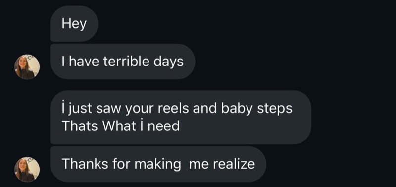 Message of support